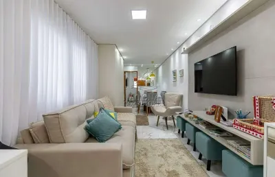 Apartamento à venda, 2 quartos, 1 suíte, 1 vaga, vila santa teresa - santo andré/sp