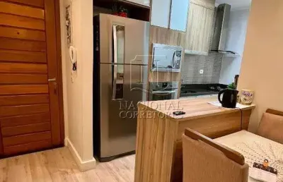 Apartamento 56à venda, 100 m² - jardim santo antônio - santo andré/sp