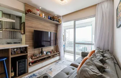 Apartamento à venda, 2 quartos, 1 suíte, 1 vaga, vila homero thon - santo andré/sp