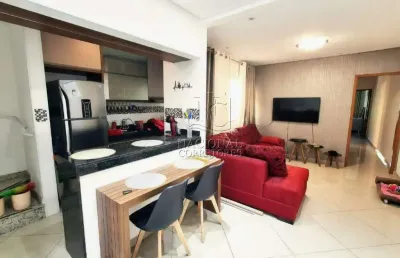 Cobertura sem condomínio à venda, 3 quartos, 1 suíte, 2 vagas, paraíso - santo andré/sp