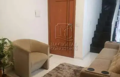 Cobertura com 3 dormitórios à venda, 88 m² por r$ 372.000,00 - jardim alvorada - santo andré/sp