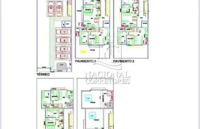 Apartamento garden com 88 m2 - com 2 dormitórios, 1 suíte - paraíso - santo andré.