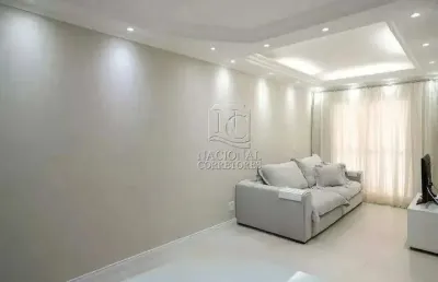 Apartamento à venda, 2 quartos, 1 suíte, 3 vagas, santo antônio - são caetano do sul/sp
