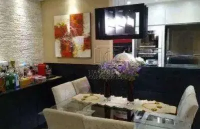 Apartamento a venda no bairro vila valparaíso em santo andré, no condomínio praça jardim. sendo 94 m² de área útil