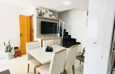 Sobrado à venda, 2 quartos, 1 vaga, vila camilópolis - santo andré/sp