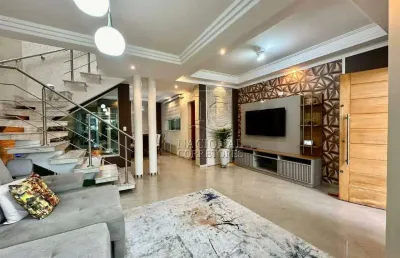 Sobrado de alto padrão à venda no parque jaçatuba – 212m², 4 dormitíorios e área gourmet