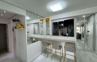 Apartamento à venda, 2 quartos, 1 suíte, 1 vaga, centro - são caetano do sul/sp