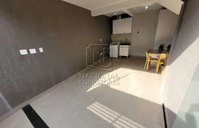 Sobrado à venda, 2 quartos, 1 vaga, vila alzira - santo andré/sp