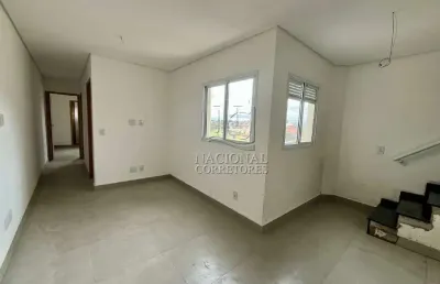 Cobertura sem condomínio à venda, 2 quartos, 1 suíte, 1 vaga, vila camilópolis - santo andré/sp