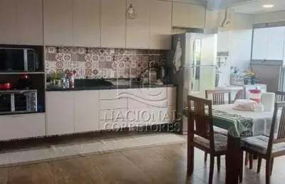 Apartamento à venda 3 quartos, 1 suíte, 2 vagas, vila assunção - santo andré/sp