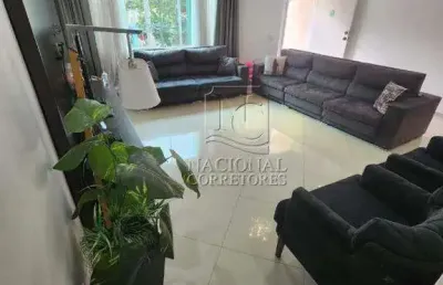 Lindo sobrado 3 suítes, 6 vagas com 248m² no bairro olímpico em são caetano do sul