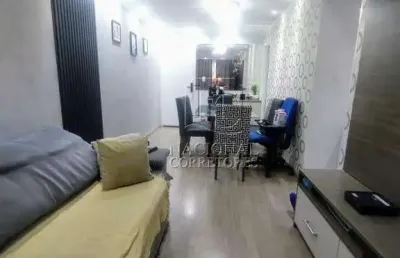 Apartamento à venda, 3 quartos, 1 vaga, jardim utinga - santo andré/sp