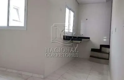 Cobertura à venda, 2 quartos, 1 suíte, vila scarpelli - santo andré/sp