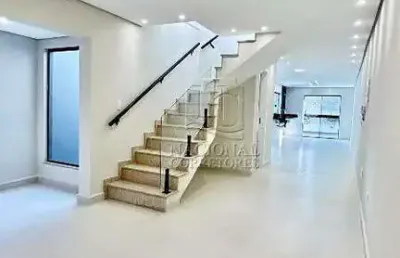Sobrado moderno à venda no bairro anchieta – 3 suítes, 2 vagas, próximo ao golden square
