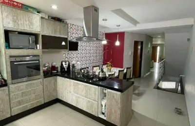 Sobrado à venda, 3 quartos, 1 suíte, 4 vagas, vila assunção - santo andré/sp