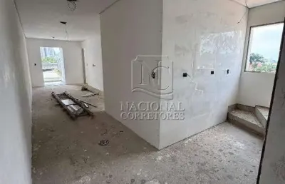 Cobertura com 3 dormitórios à venda, 119 m² - vila são pedro - santo andré/sp