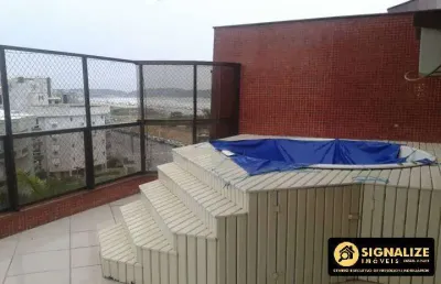 Cobertura duplex 5 qtos c/ piscina e vista p/ praia do forte