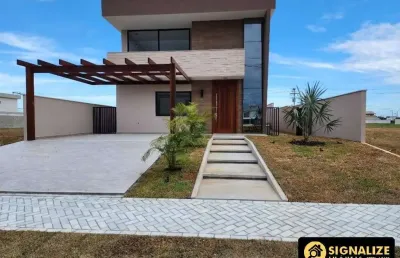 Luxo e conforto! casa no condomínio terras alphaville - cabo frio/rj