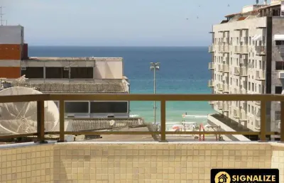 Cobertura à venda!! 03 quartos, sol da manhã - praia do forte, cabo frio/rj