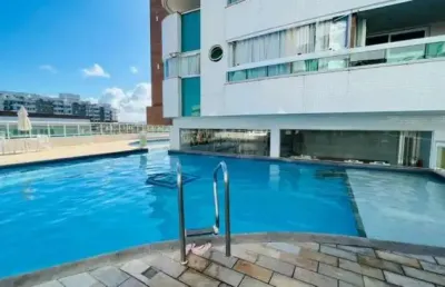 Imperdível cobertura em condomínio, jardim flamboyant - cabo frio/rj