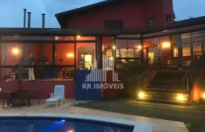 Rrcod4972 casa 508m² condimínio da santa fé - oportunidade - 5 dorms 8 vagas - vinhedo sp - ótima localização - casa mobiliada