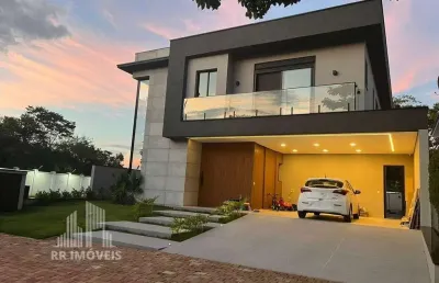 Rr6288 casa de alto padrão 371m² condomínio genesis i - oportunidade - 5 suítes 4 vagas - santana de parnaíba, sp - ótima localização - alphaville