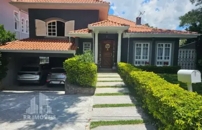 Rr6025 casa 345m² condomínio residencial alphaville 9 - oportunidade - 3 dorms 4 vagas - santana de parnaíba, sp - ótima localização