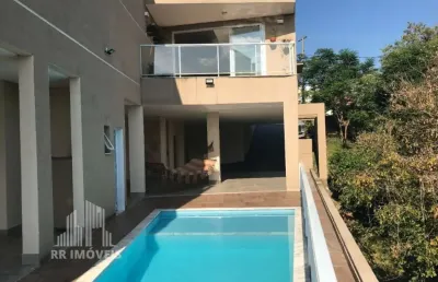 Rr6405 casa 465m² condomínio new ville - oportunidade - 4 dorms 5 vagas - santana de parnaíba sp - ótima localização - suru/ prox alphaville
