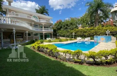 Rr6363 casa 775m² condomínio tamboré 3 - oportunidade - 4 suítes 6 vagas - santana de parnaíba sp - ótima localização - próximo de alphaville