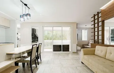 Rr6953 apartamento mobiliado 94m² condomínio paisagem tamboré - oportunidade - 2 dorms 2 vagas - santana de parnaíba, sp - ótima localização