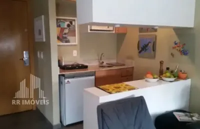 Rr6999 flat 36m² condomínio stadium - oportunidade - 1 dorm 1 vaga - barueri, sp - ótima localização - alphaville centro industrial e empresarial