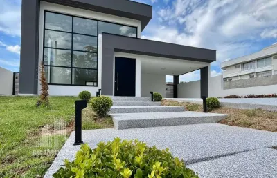 Rr7393 casa charmosa 270m² condomínio reserva santa maria nature - oportunidade - 4 suítes 4 vagas - jandira, sp - ótima localização - jardim do golf