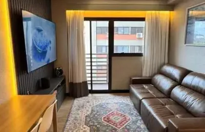 Rr7465 apartamento 58m² condomínio alpha stay  oportunidade - 1 suíte 1 vaga - barueri, sp - ótima localização - lindo acabamento