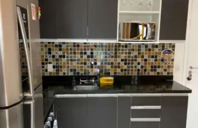 Rr7532 duplex 49m² condomínio selenita residence long stay - oportunidade - 1 dorm 1 vaga - barueri sp - ótima localização - bethaville - prox alph