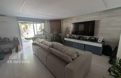 Rr7596 casa dupla 320m² condomínio tamboré 6 - oportunidade - 4 suítes 4 vagas - santana de parnaíba sp - ótima localização - tamboré