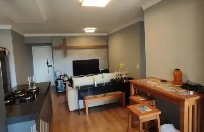 Rr7607 apartamento mobiliado 73m² condomínio life park - oportunidade - 3 dorms 2 vagas - barueri, sp - ótima localização - alphaville