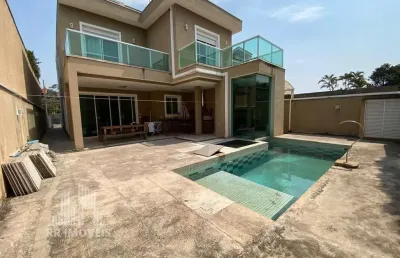 Rr7600 casa 340m² condomínio residencial 5 - oportunidade - 4 dorms 2 vagas - santana de parnaíba, sp - ótima localização - alphaville