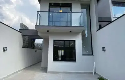 Rr7617 casa 135m² condomínio nova jaguari - oportunidade - 3 suítes 2 vagas - santana de parnaíba, sp - ótima localização - estrada jaguari
