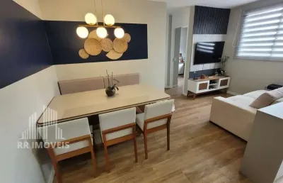 Rr7945 apartamento 44m² condomínio boulevard parque central - oportunidade - 2 dorms 1 vaga - osasco, sp - centro