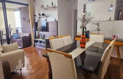 Rr7856 apartamento 85m² condomínio present - oportunidade - 2 suítes 2 vagas - barueri, sp - ótima localização - empresarial 18 do forte