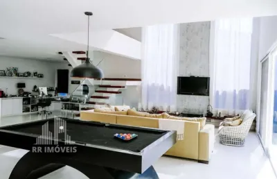 Rr7829 casa 438m² condomínio valville i - oportunidade - 4 suítes 8 vagas - santana de parnaíba, sp - ótima localização - alphaville