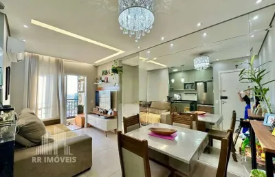 Rr0222 apartamento 57m² condomínio kairós - oportunidade - 2 dorms 2 vagas - santa bárbara d'oeste, sp - ótima localização - jardim são francisco