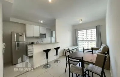 Rr7708 apartamento mobiliado 50m² condomínio beat alphaville - oportunidade - 1 dorm 1 vaga - barueri sp - ótima localização - alphaville