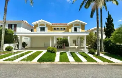 Rr7631 casa 330m² condomínio tamboré 5 - oportunidade - 4 suítes 5 vagas - santana de parnaíba, sp - ótima localização - tamboré