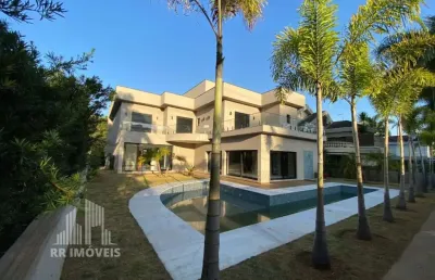 Rr7808 linda casa 750m² condomínio tamboré 3 - 5 dorms 9 vagas  - oportunidade - ótima localização -  santana de parnaíba, sp - alphaville
