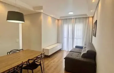 Rr7974 apartamento mobiliado 68m² condomínio alphaview - oportunidade - 3 dorms 1 vaga - barueri, sp - jardim tupanci - ótima localização