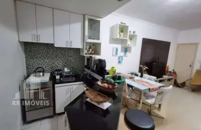 Rr7971 apartamento 56m² condomínio le bougainville - oportunidade - 1 dormitório 1 vaga - barueri sp -  ótima localização - alameda grajaú - alphavill