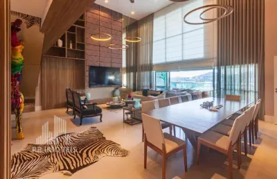 Rr8013 apartamento 336m² condomínio the lake gramercy park - oportunidade - 4 suítes 4 vagas - barueri sp - ótima localização - alphaville empresarial
