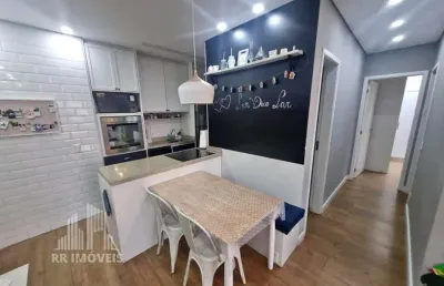 Rr8018 apartamento 59m² condomínio viva mais - oportunidade - 2 dorms 1 vaga - barueri, sp - ótima localização - jardim belval