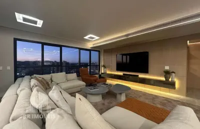 Rr8216 apartamento 365m² condomínio oiapoque - oportunidade - 4 suítes 5 vagas - barueri, sp - ótima localização - al itapecuru - alphaville